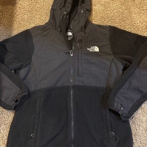 Women’s Black The North Face Hooded Denali Jacket - Size S